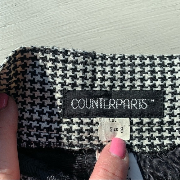 Vintage counterparts houndstooth skirt - Picture 3 of 9